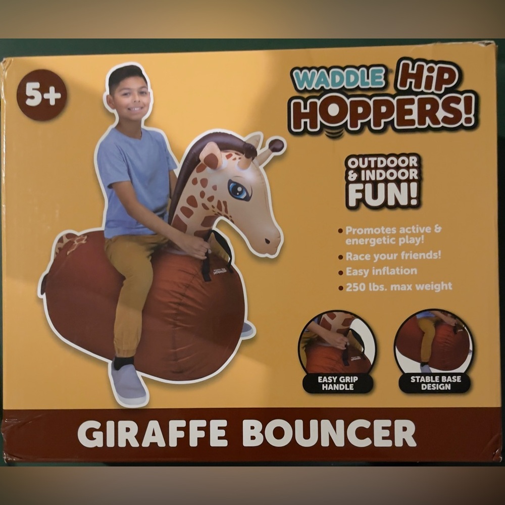Waddle Hip Hoppers Giraffe Bouncer